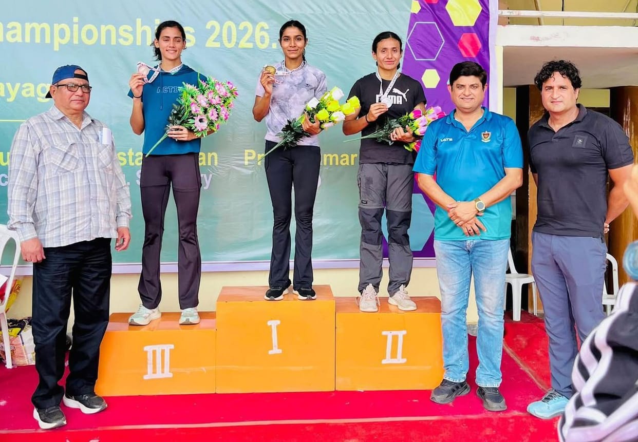Ayodhya's Palak wins bronze medal in the 400m event in Prayagraj