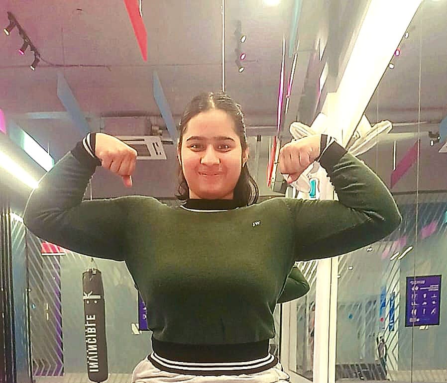 Meerut's Muskan will show her strength in the All India University Games