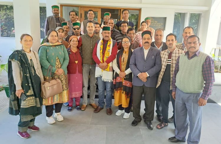 Congress Handed Over The Command Of Scheduled Caste Department Rampur To Chuni Lal - Rampur Bushahar News - Rampur Bushahar News:चुनी लाल को सौंपी कांग्रेस अनुसूचित जाति विभाग रामपुर की कमान