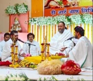 Grand darshan-worship of the sacred part of Somnath Jyotirlinga