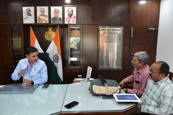 Panipat-Jind railway line will be based on 220 kV double circuit transmission.