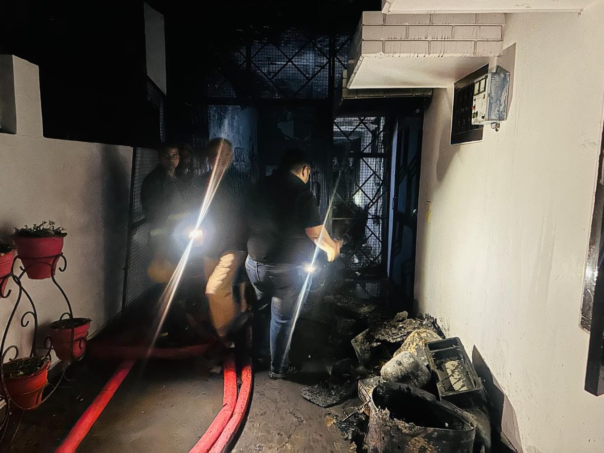 Fire breaks out in merchant's warehouse, causing loss of Rs 30 lakh