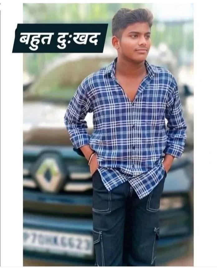 Pradhan's son dies after colliding with a tree