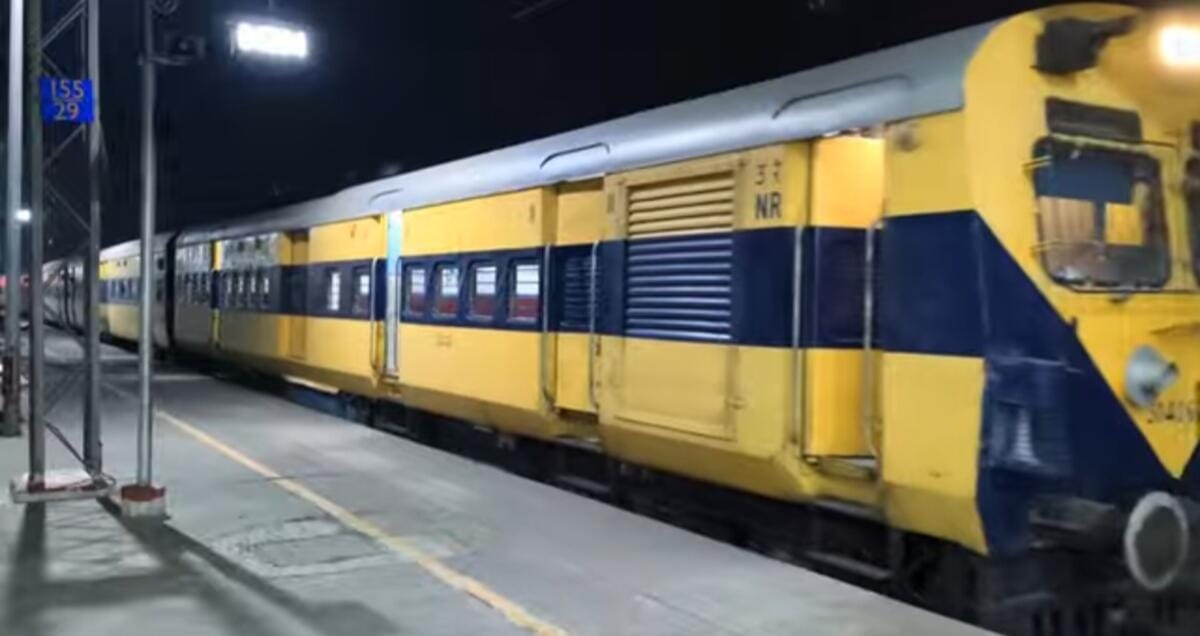 Passengers distressed by delays in passenger trains; trains arriving at stations hours late.