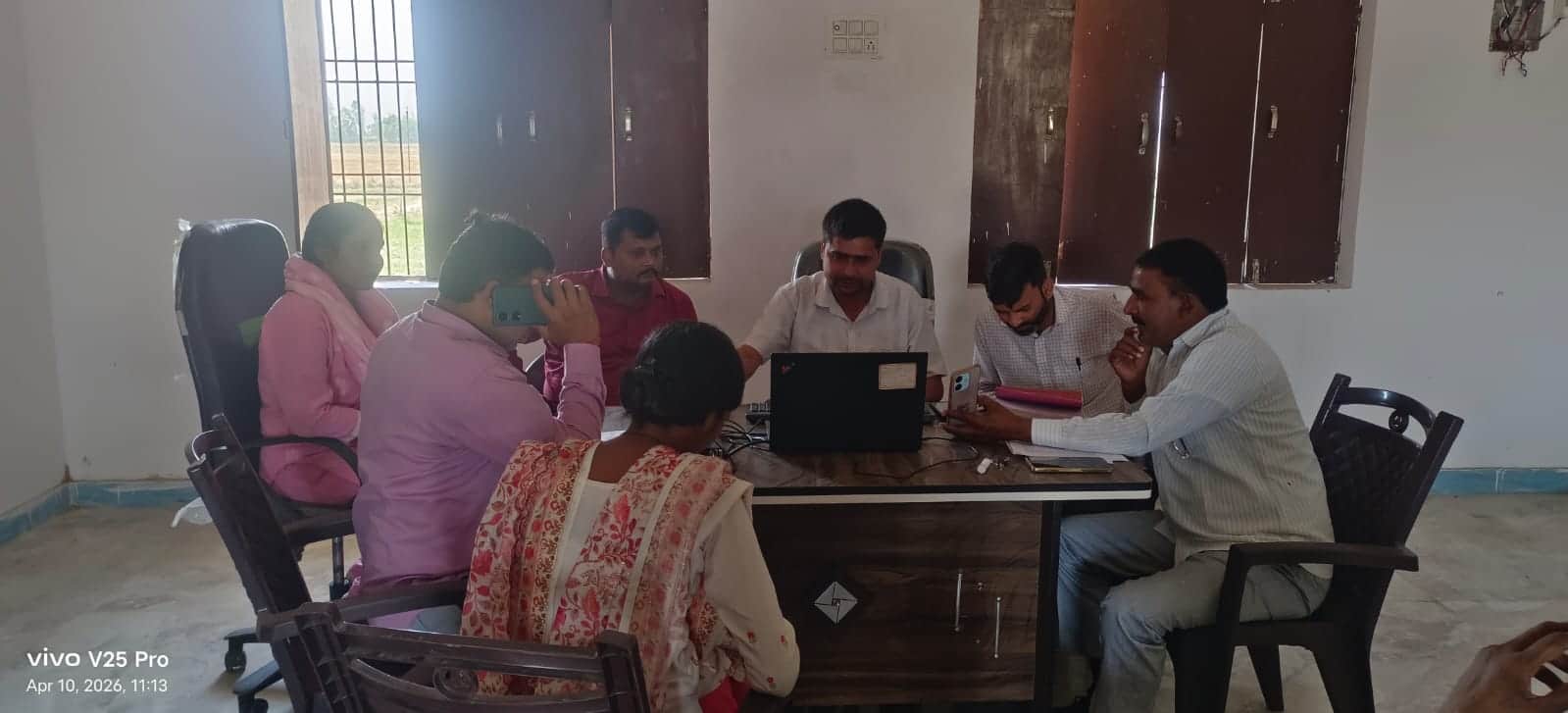 फार्मर रजिस्ट्री के लिए लगा कैंप- स्रोत ग्रामीण