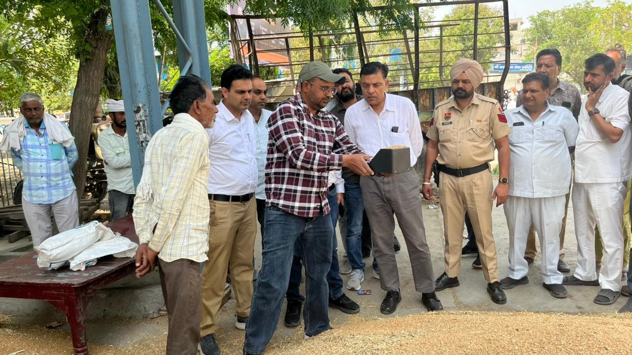 wet meter checked in mandi