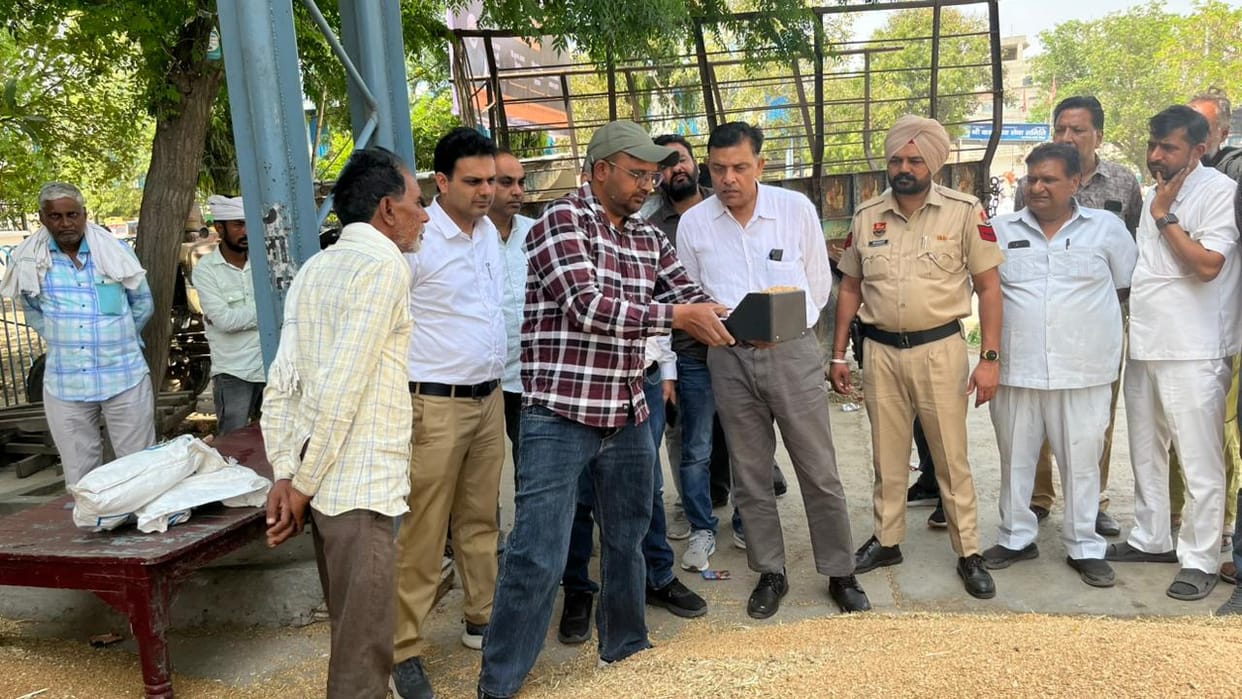wet meter checked in mandi