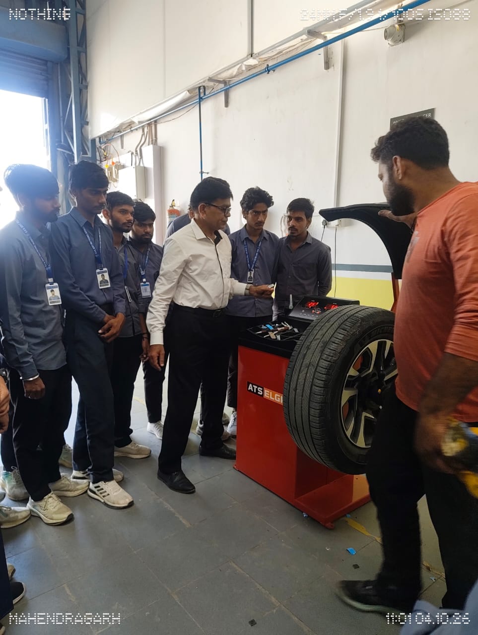 Students Learned Automobile Servicing Techniques