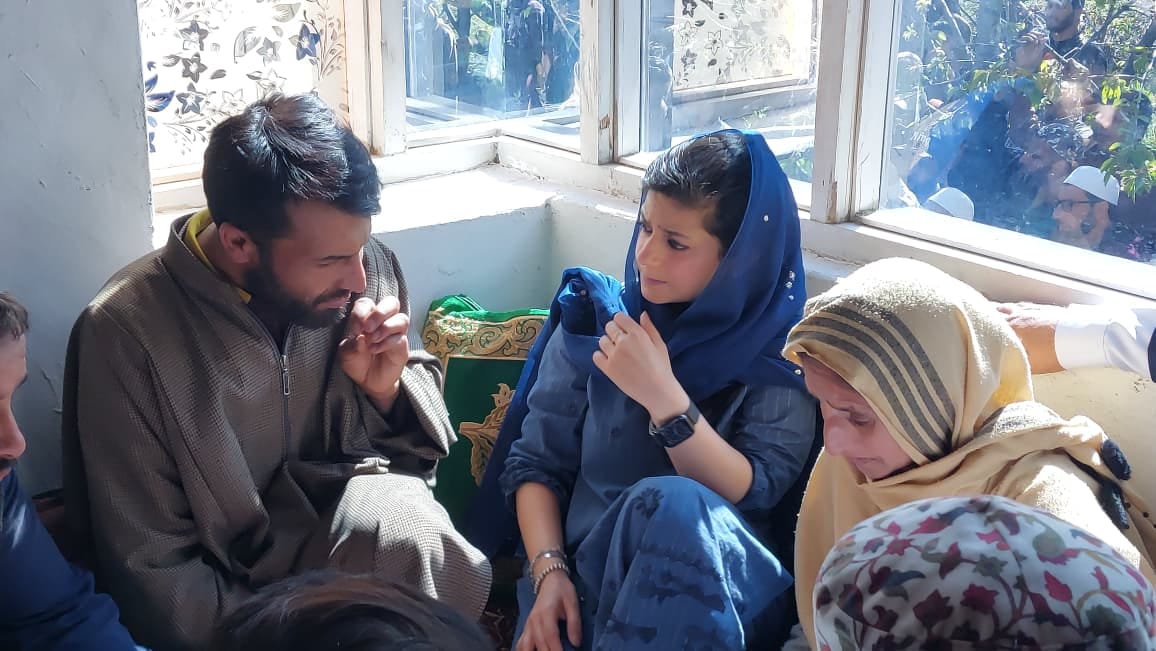 Srinagar, ILtiza Mufti, Visit Rashid Home