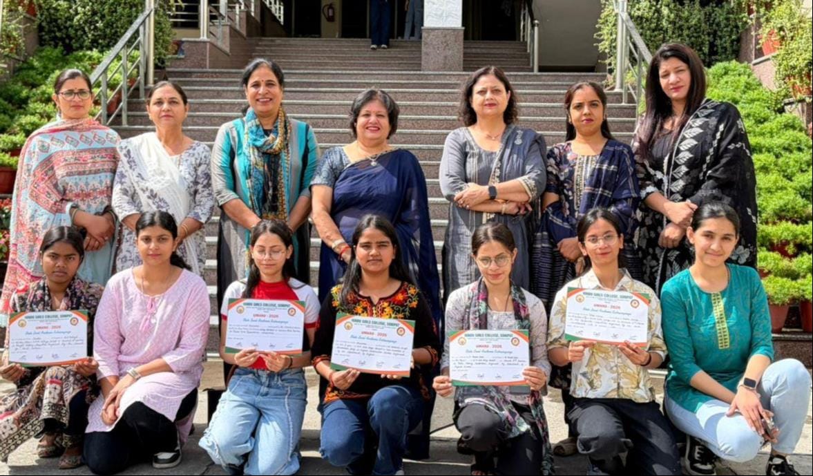 JVM students registered victory in the state level competition.