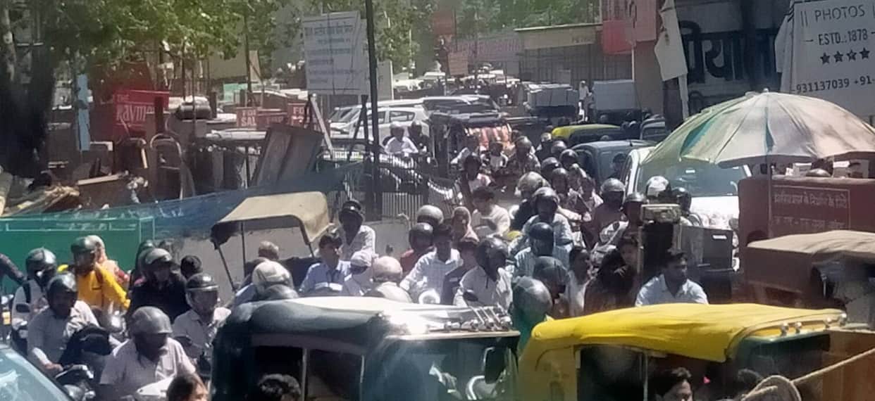 Traffic Woes to Continue for 25 More Days at Rawli Bridge Due to Metro Pillar Construction