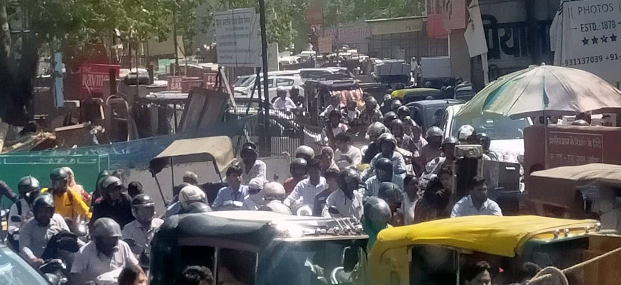Traffic Woes to Continue for 25 More Days at Rawli Bridge Due to Metro Pillar Construction