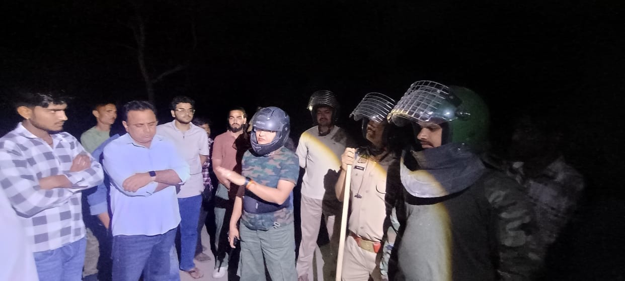 Leopard terror in Sanota, Forest Department sets up cage and camera