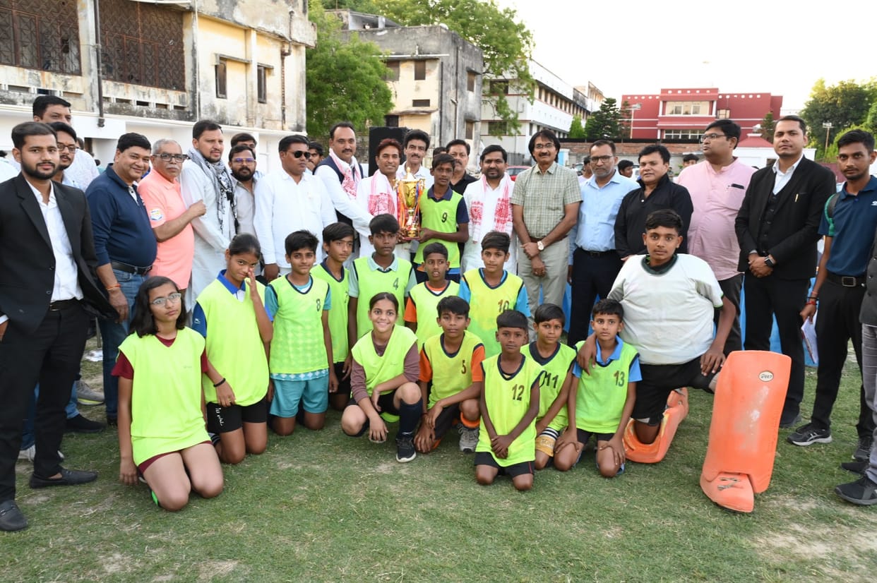 KD Singh Babu XI became hockey champion