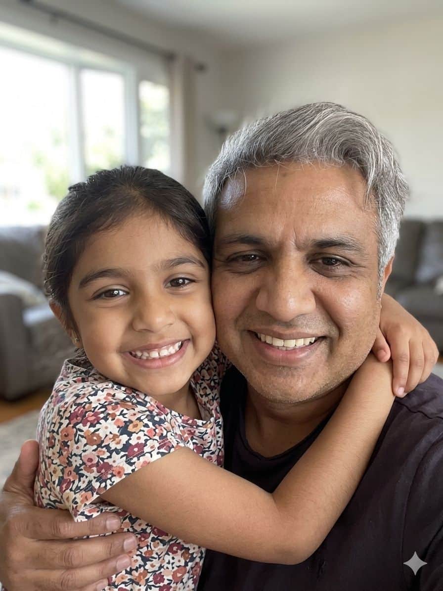 12जेएनडी26: सेल्फी विद डॉटर के संस्थापक सुनील जागलान ने एआई के माध्यम से अपनी काल्पनिक बेटी की 