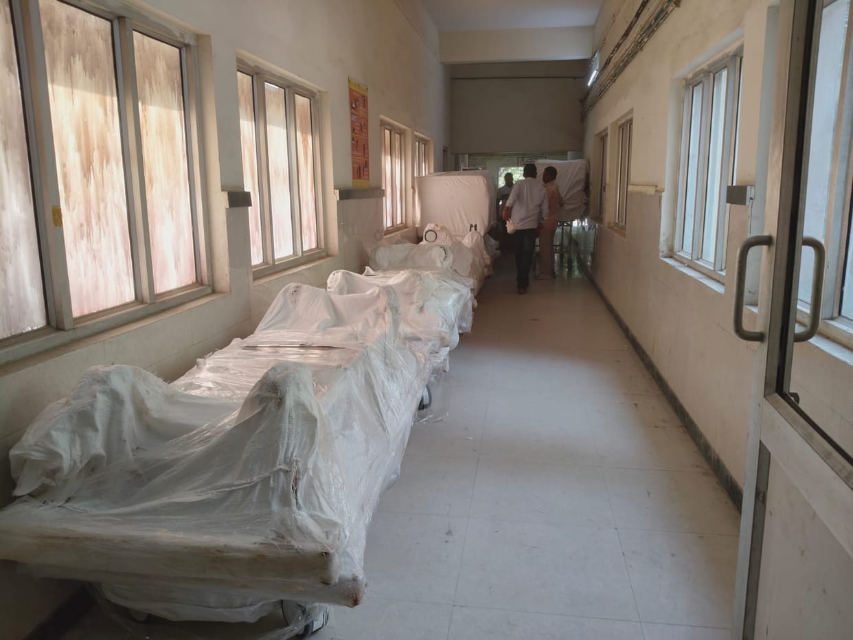 12 new beds arrived for the ICU of the Civil Hospital