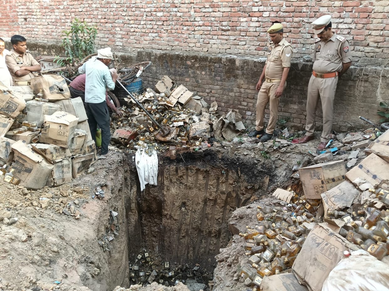 CO Orders Destruction of Large Quantity of English and Country Liquor