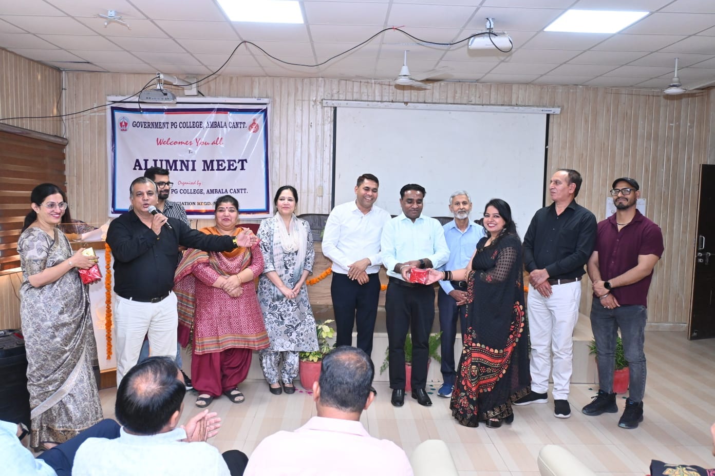 Alumni reminisce at the reunion