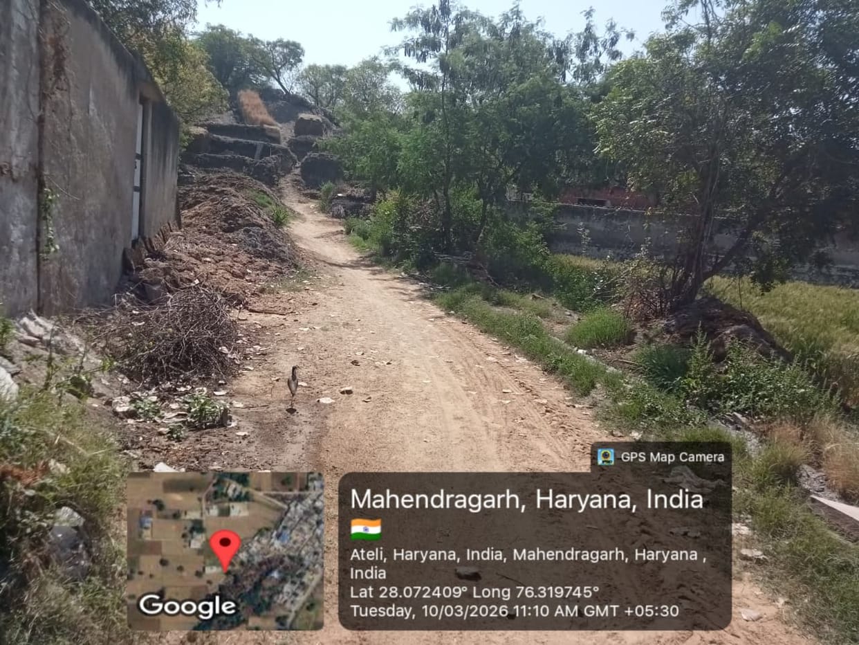 Commute is being disrupted due to encroachment on the road.