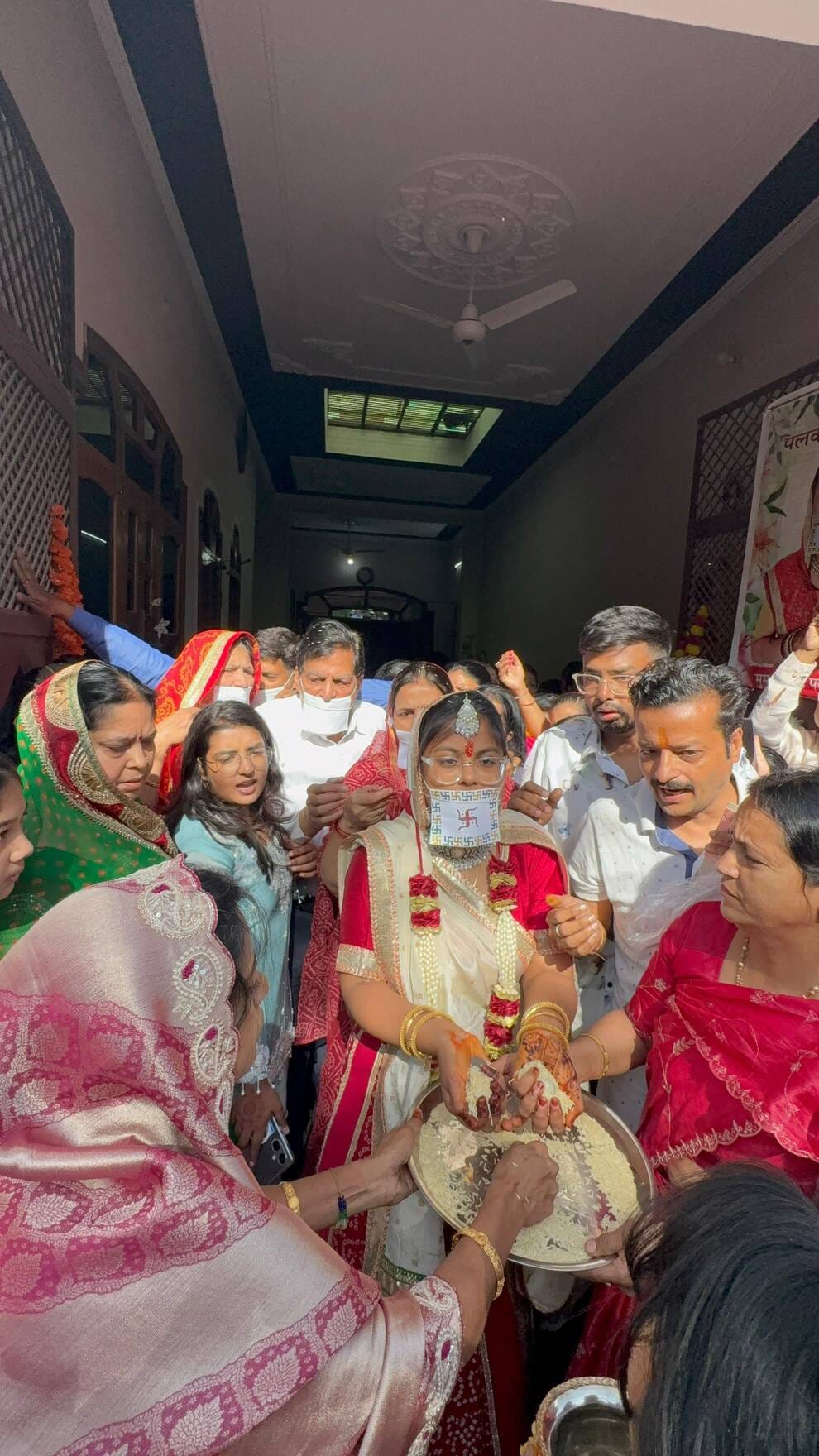 Religion and Faith United the People; a Flood of Devotion Surged During Palak's Farewell
