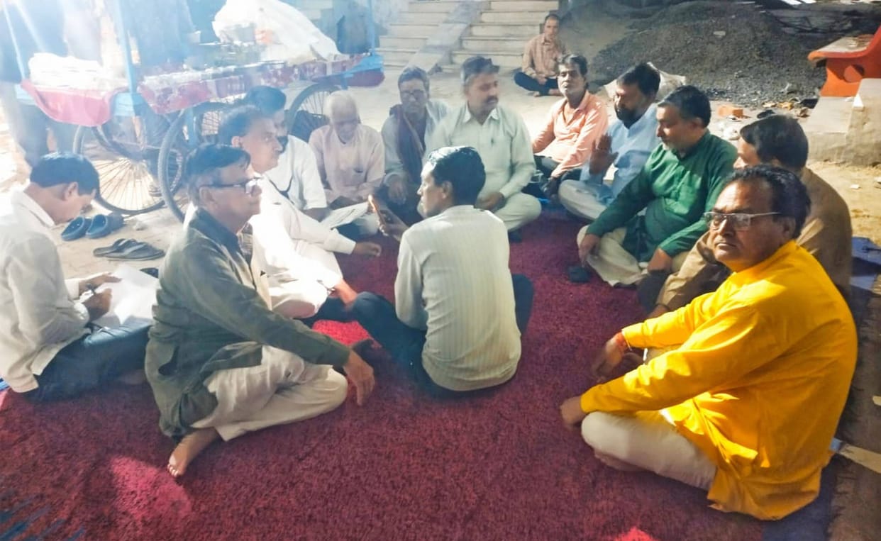 Meeting regarding preparations for Shani Jayanti festival