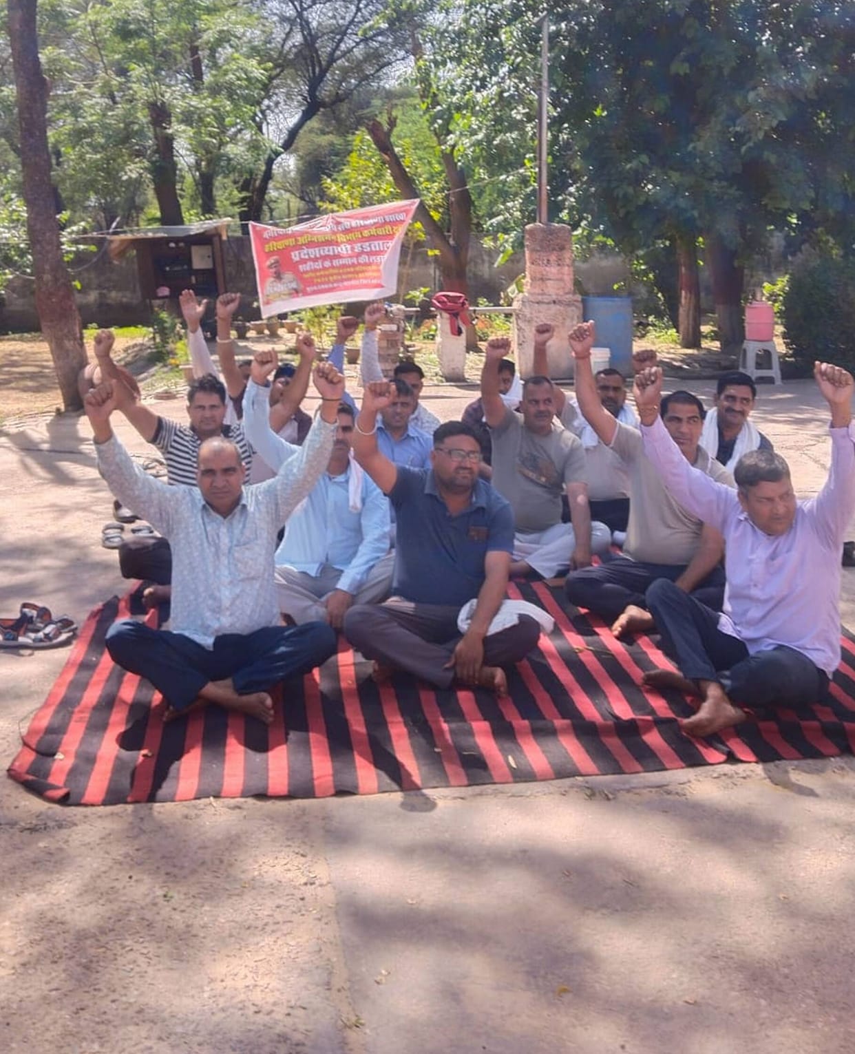 Firefighters' strike over demands continues for the fifth day.