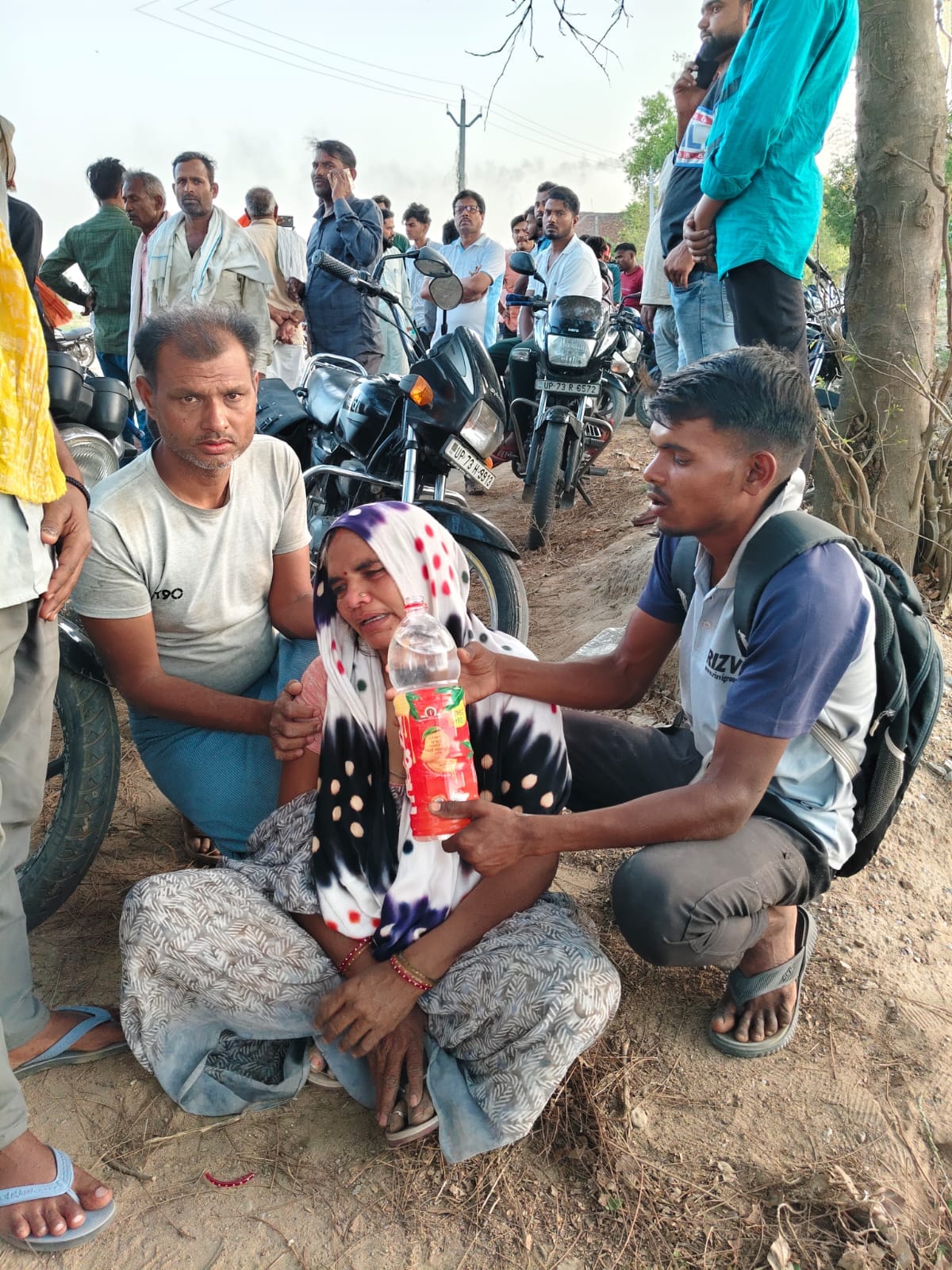Teenage bike rider crushed to death by overloaded sand-laden dumper