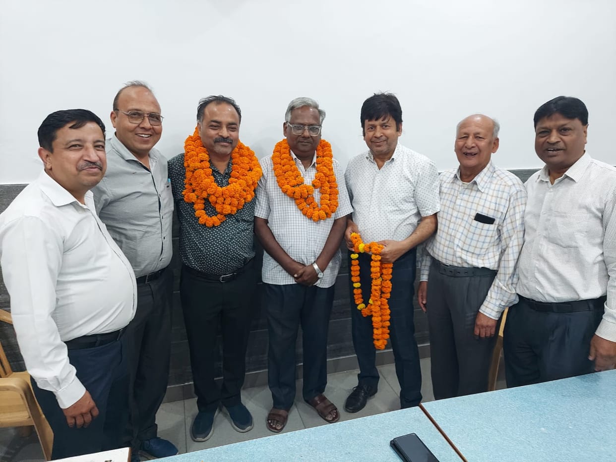 Alok Jain was elected president for the fourth time, while Rajkumar became chairman.