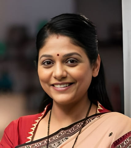 Kamala Devi planted a garden with a connection to nature and a positive attitude.