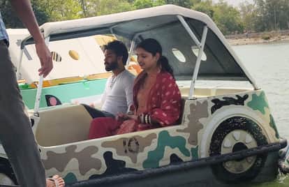 Boating is going on at Karna Lake without life jackets