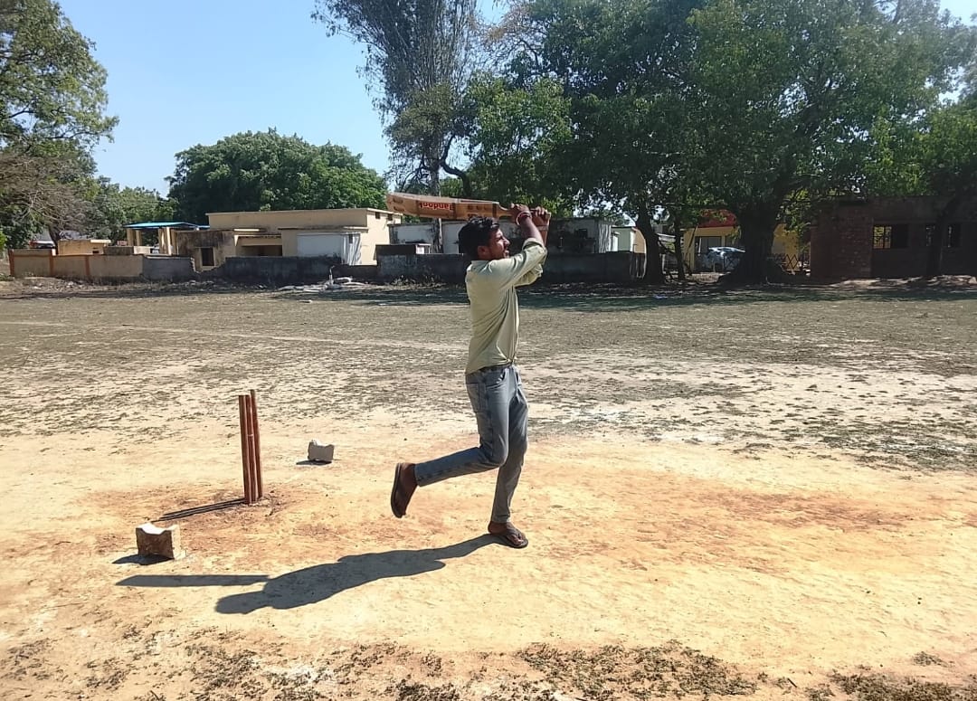 The Bhaside village team defeated Sikrahan by nine runs.