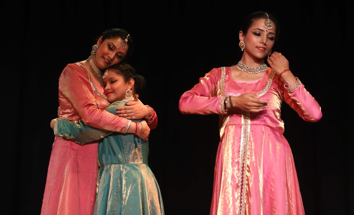 A confluence of rhythm and beat was witnessed on the Kathak stage.