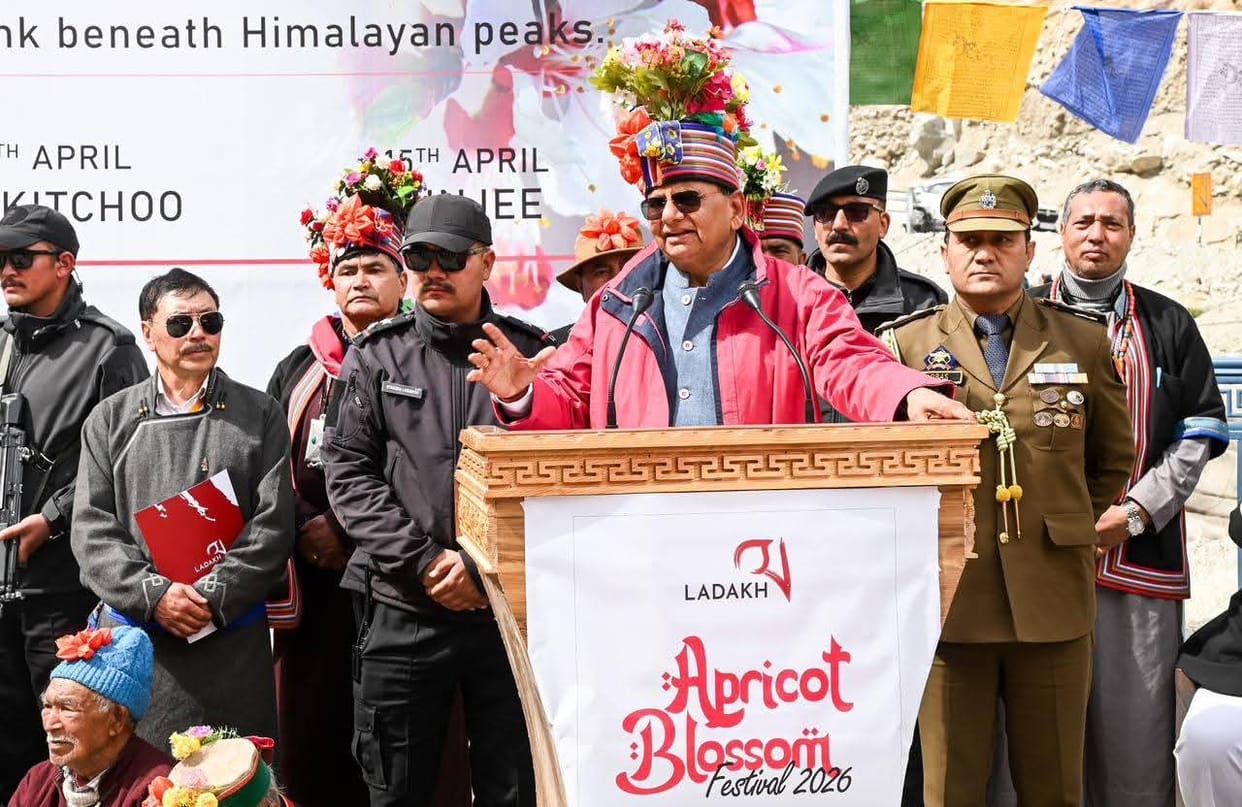 Leh, Apricot Blossom Festival, LG VK Sexsena, Reached