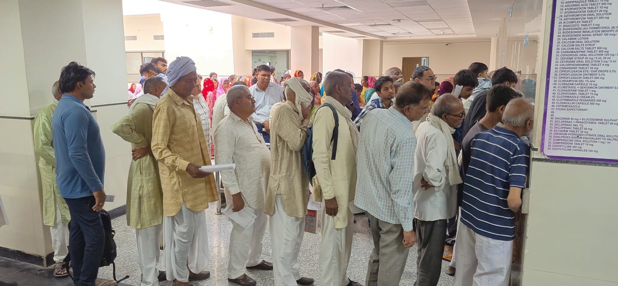 Dental OPD in Civil Hospital will get new chairs, Implant Centre will also be started.