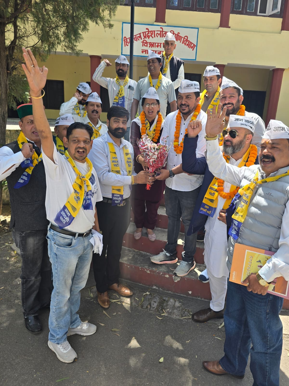 Aam Aadmi Party workers' convention in Nalagarh, discussion on development and environmental issues
