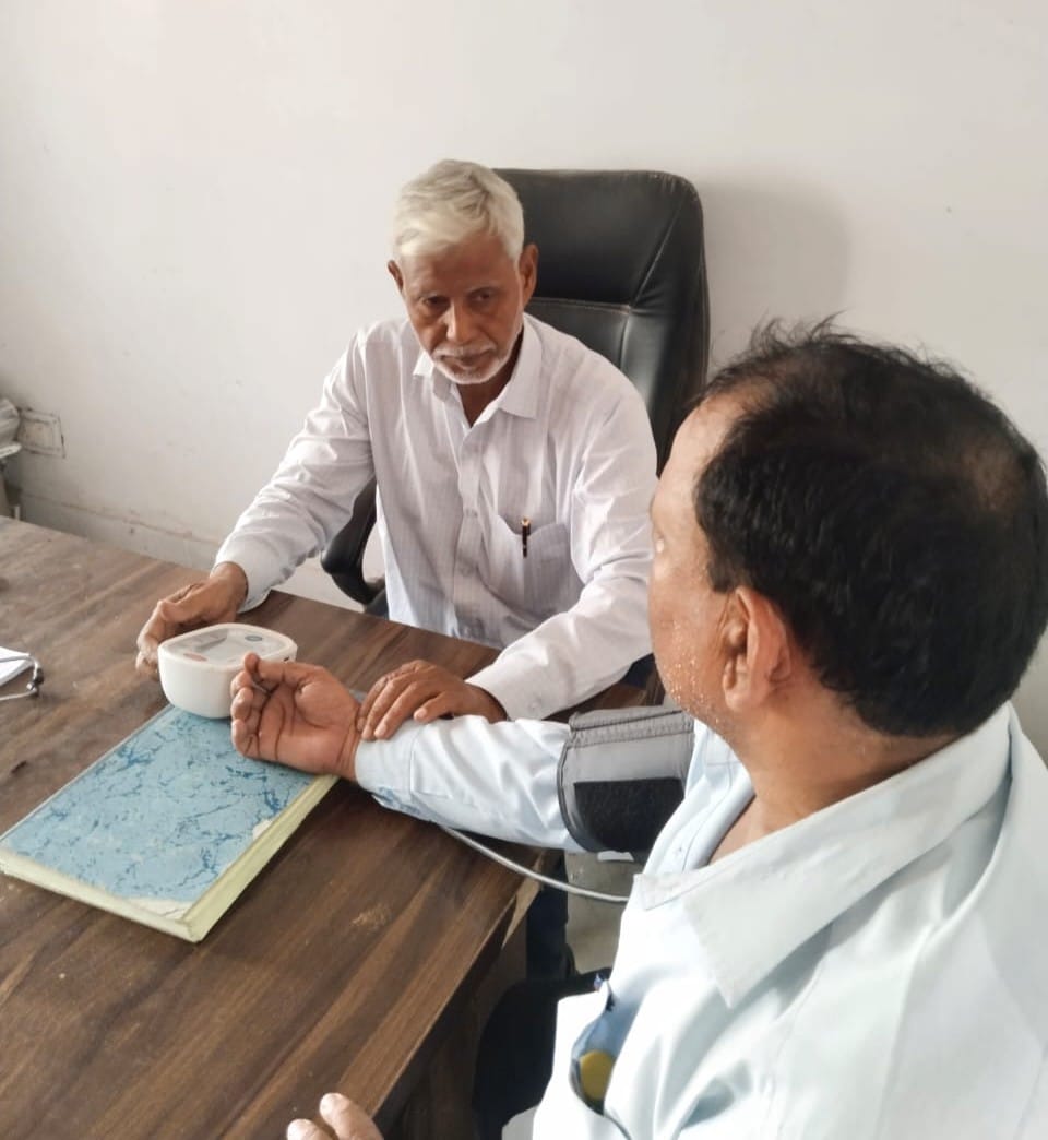 A total of 814 patients arrived at the public health fair, eight were referred.