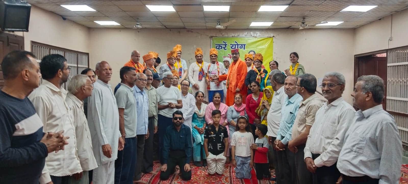 पंजाबी धर्मशाला में आयोजित कार्यक्रम में पहुंचे लोग। स्रोत : संस्था