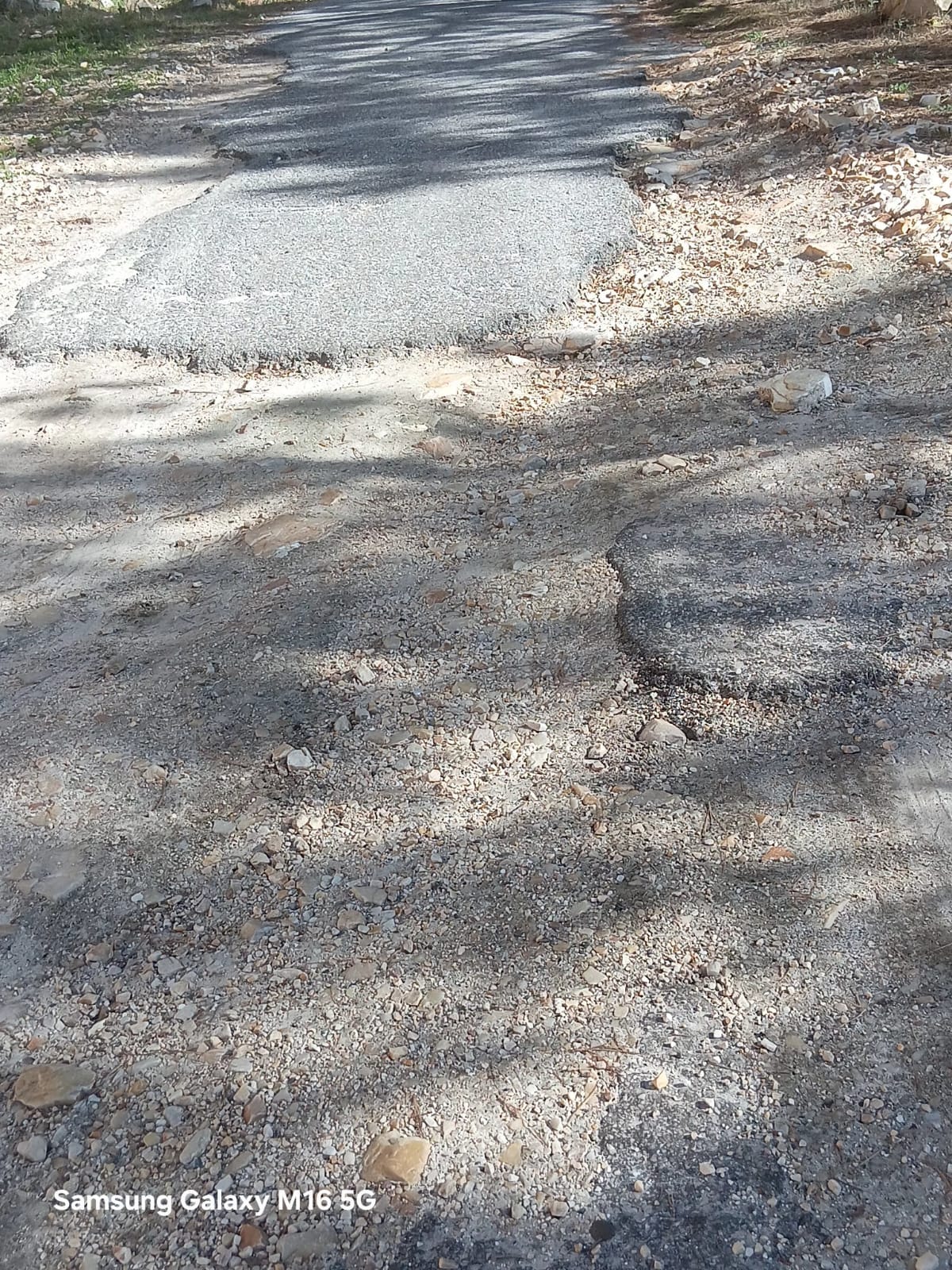 Villagers angry over the pathetic condition of Pashada Kainchi-Sunda road