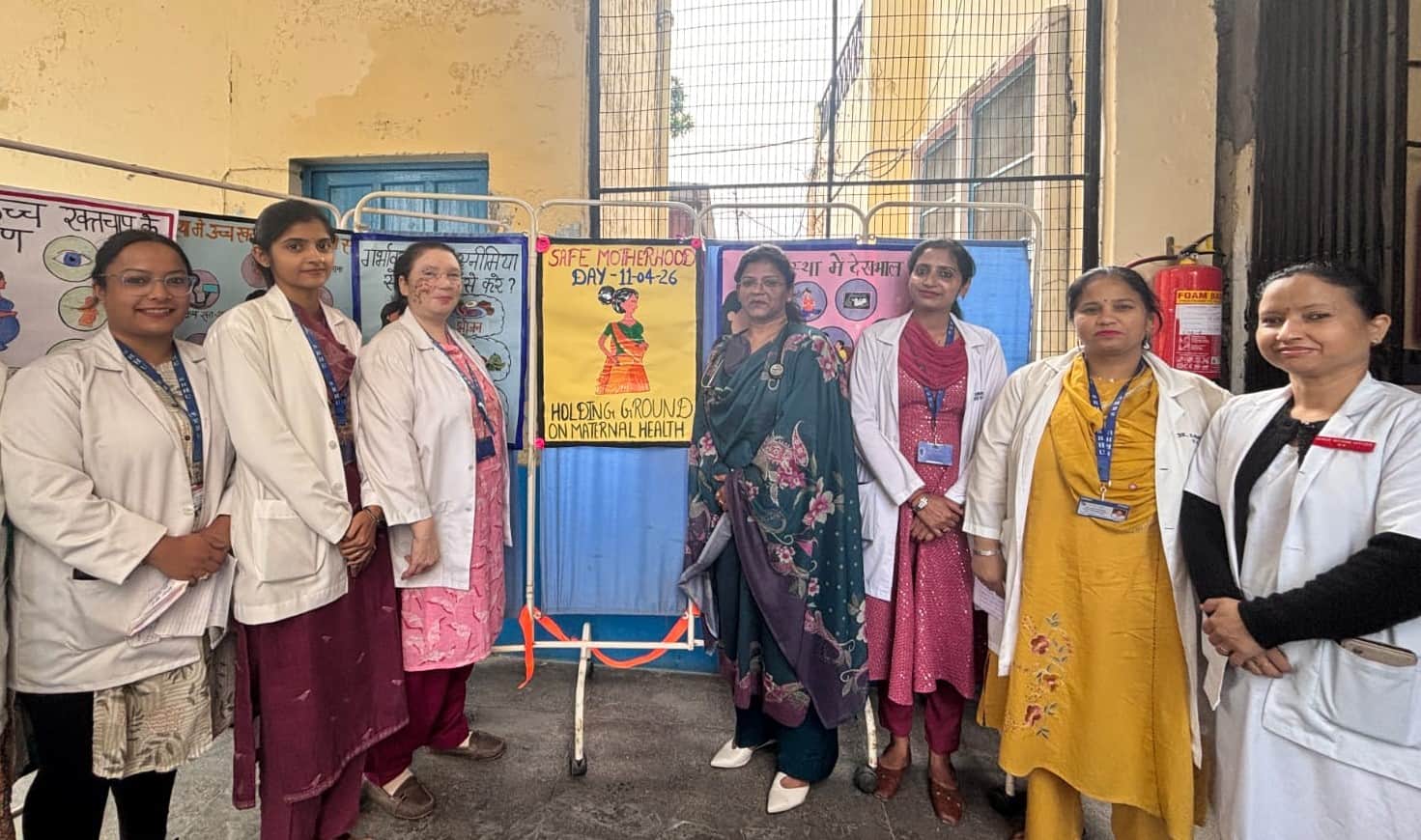 राष्ट्रीय सुरक्षित मातृत्व दिवस पर जागरूकता कार्यक्रम का आयोजन: विवि