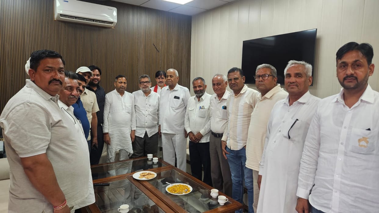 Subhash Chand Kamboj became the head of the commission agent association.