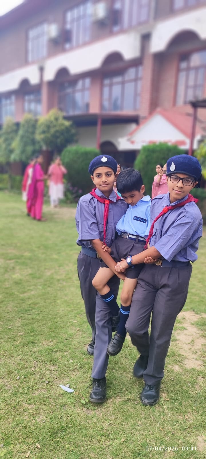 Shivalik House secured first position in the quiz competition.