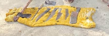 Nilgai poacher arrested, huge quantity of meat and weapons recovered