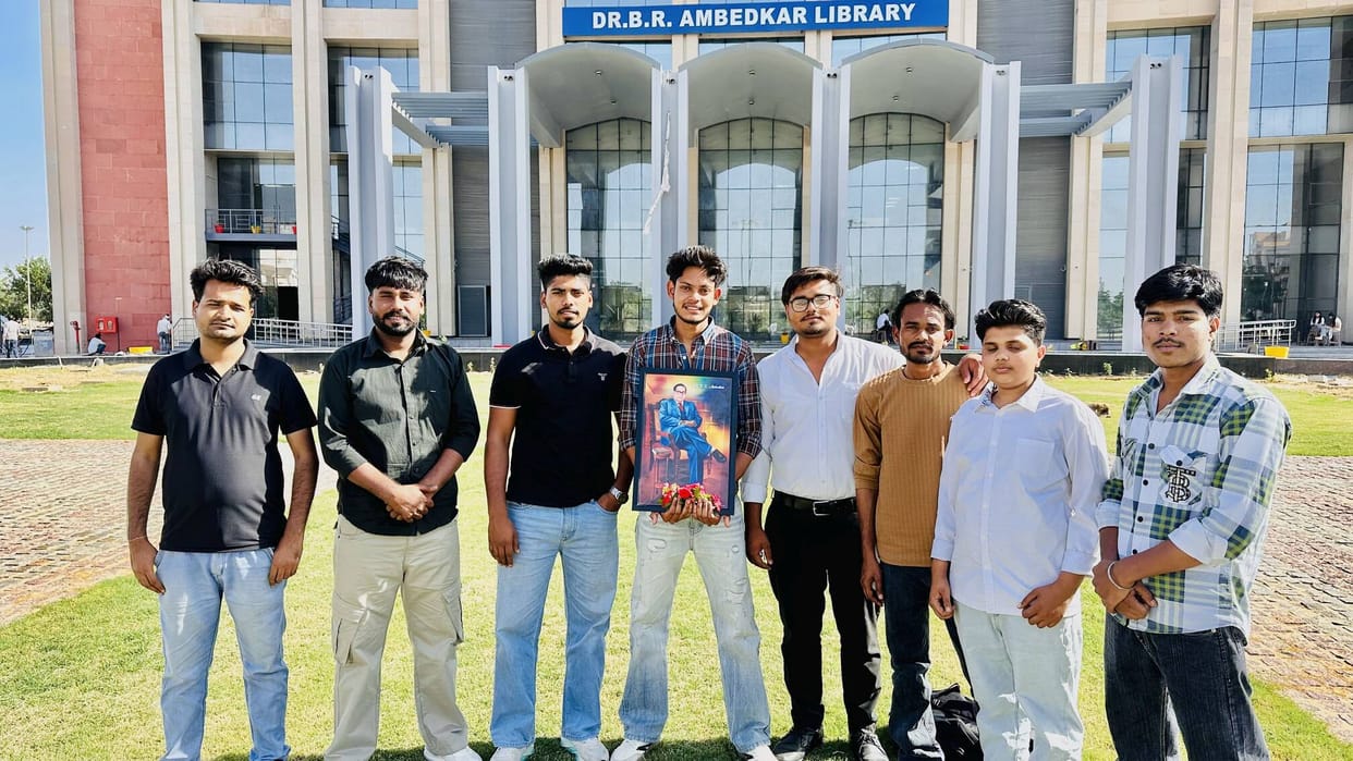 On Ambedkar Jayanti, the youth pledged to build an egalitarian society.