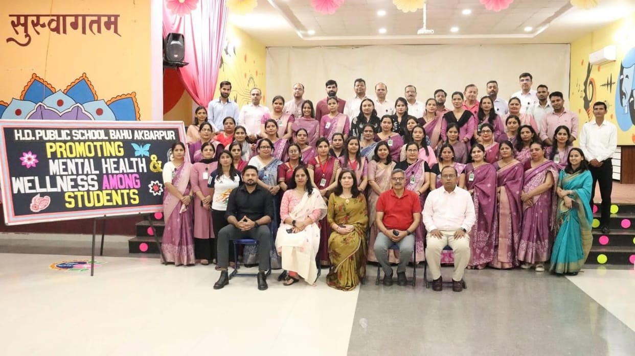 Conducted a workshop on mental health for students