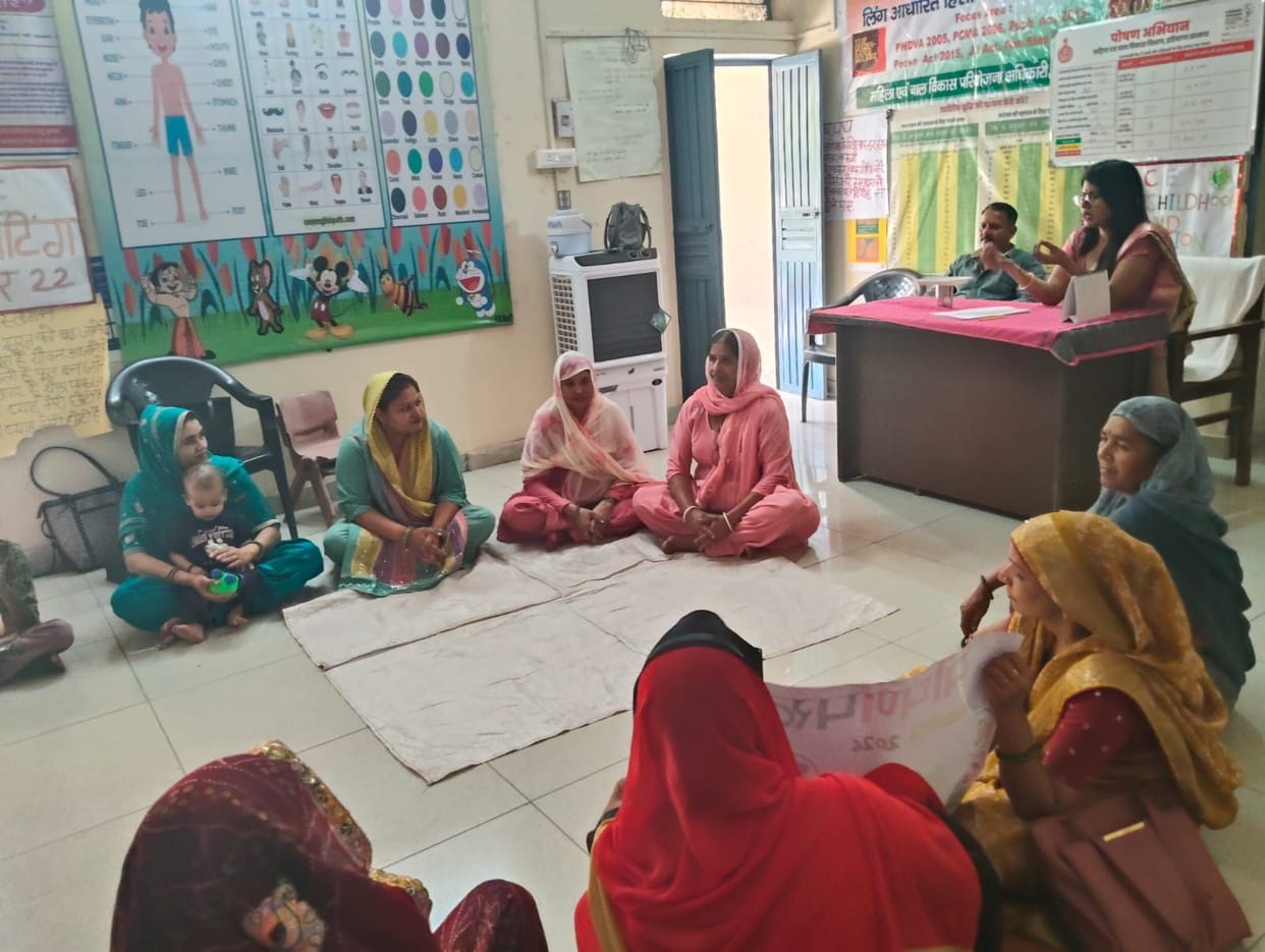 Parents sensitized about nutrition.