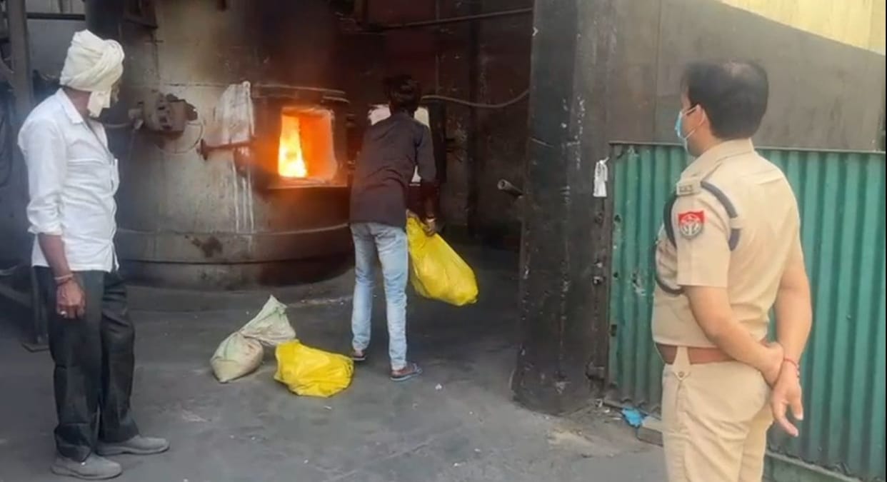 Police destroyed drugs worth Rs 1.55 crore