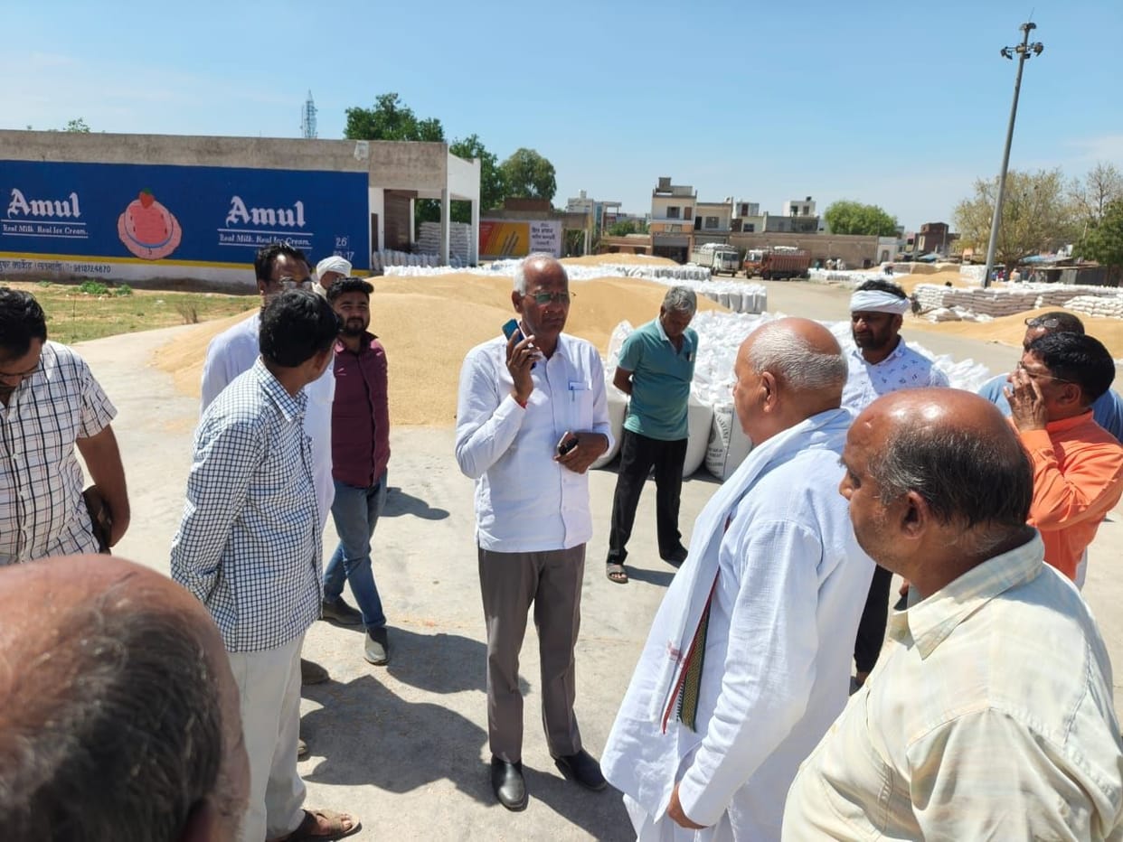 Site Remained Down Until Afternoon; Procurement Began in the Mandi After Midday