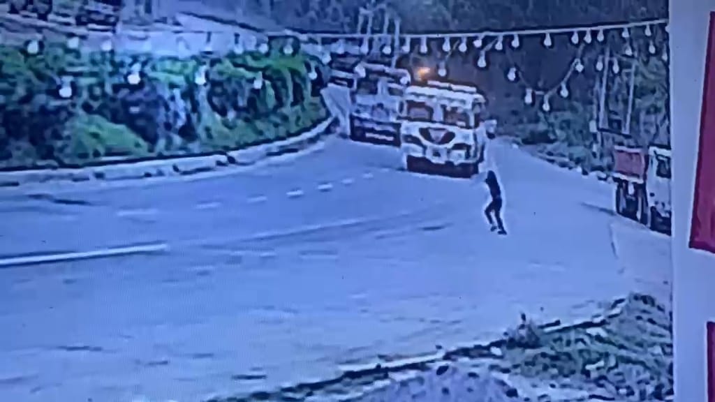 A hotel employee committed suicide by jumping in front of a bus on the national highway near Mundhal.