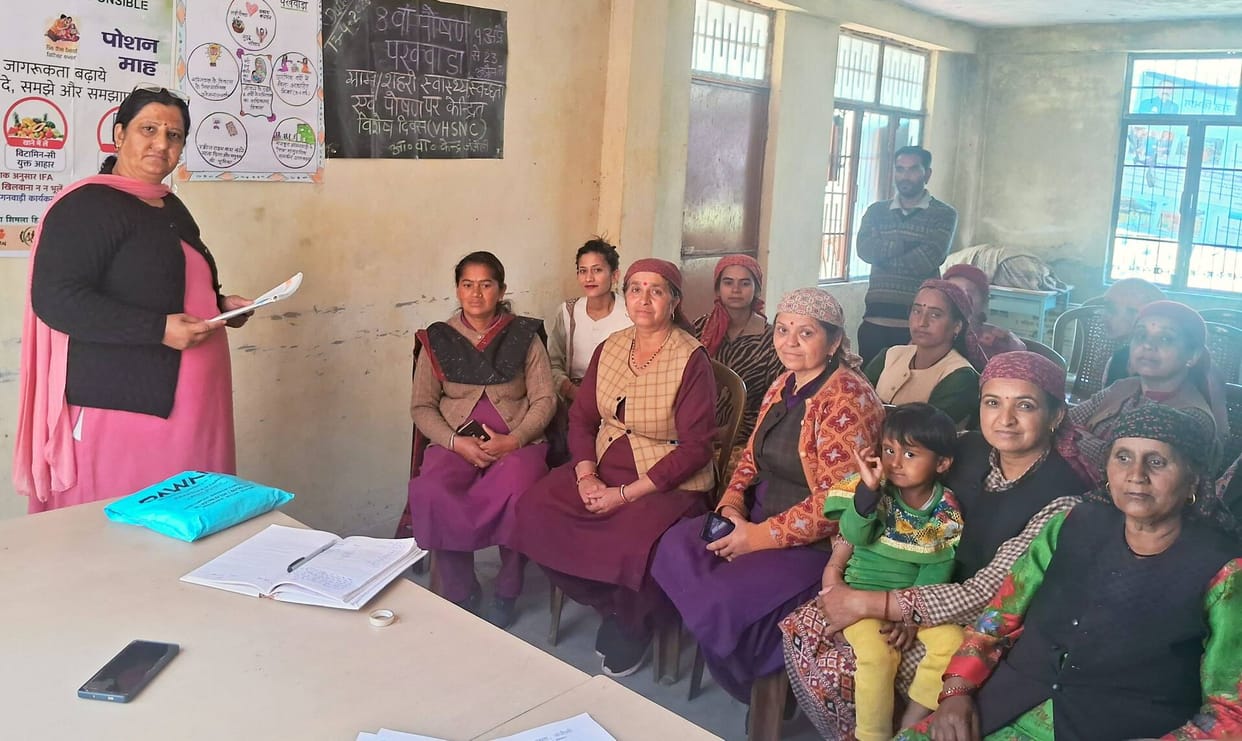 Women were made aware about nutrition and health