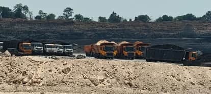 गेवरा खदान बंद